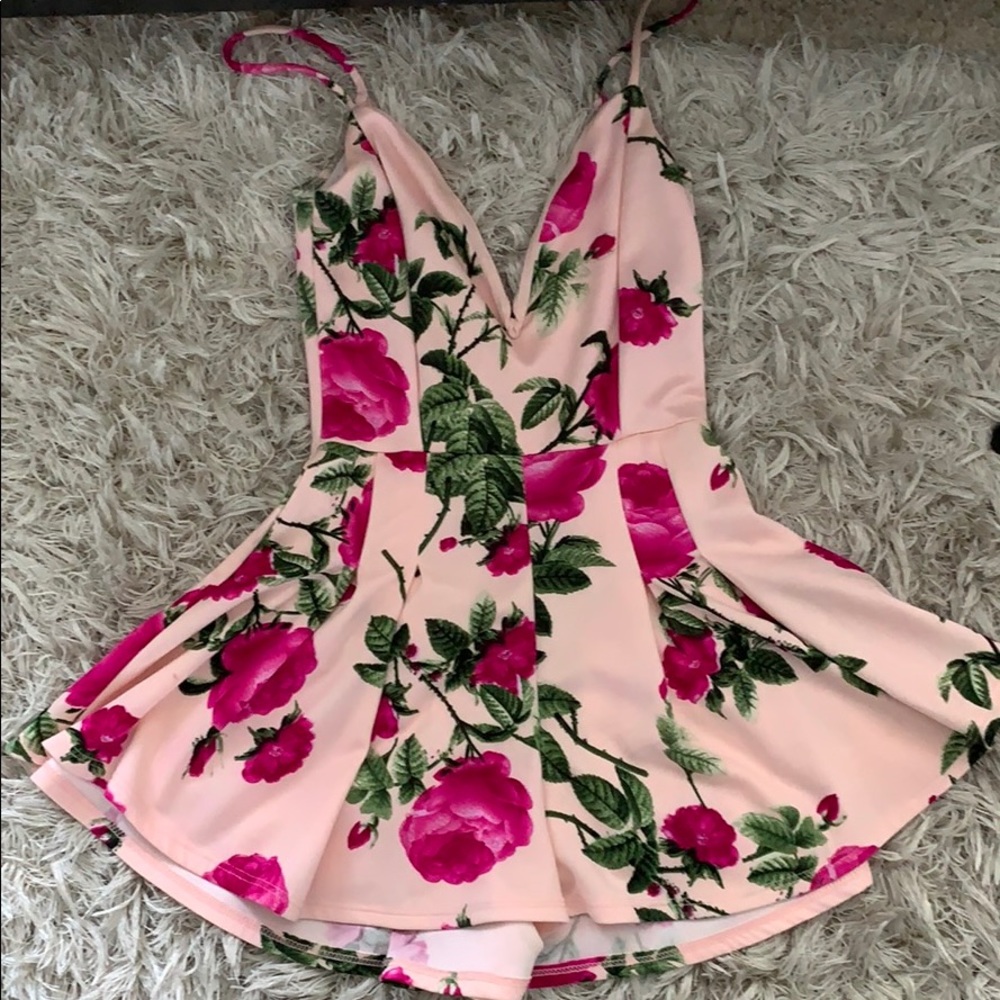Floral romper